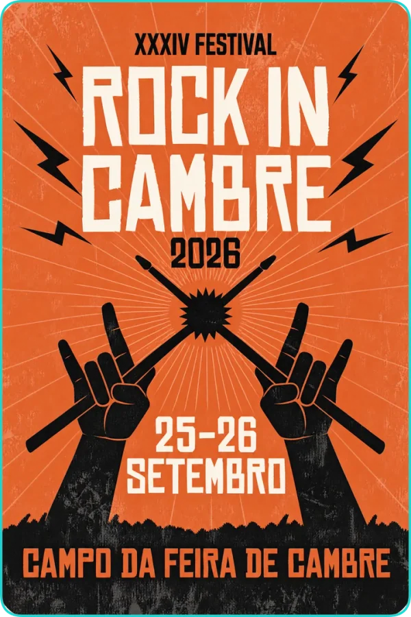 Cartel de Rock in Cambre 2026