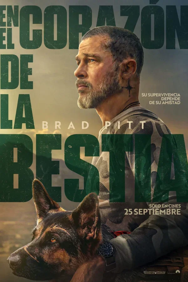 Cartel de En el corazón de la bestia