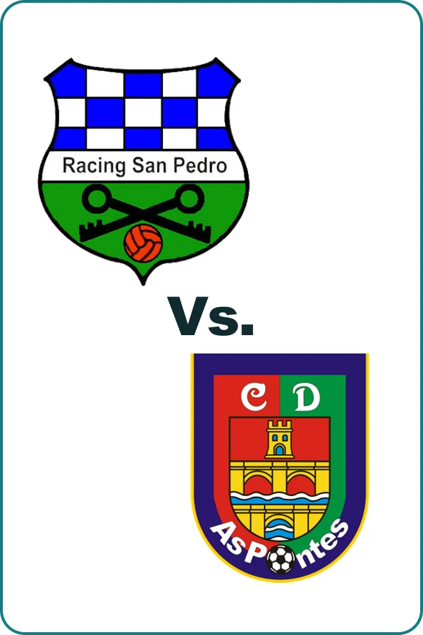 Cartel de Racing San Pedro Xuvenil B — CD As Pontes Xuvenil