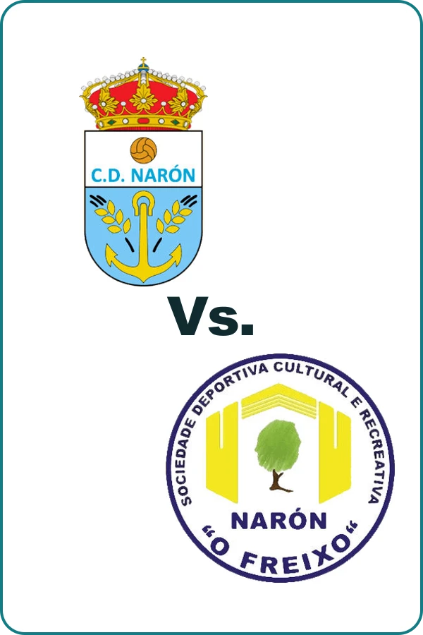 Cartel de CD Narón Cadete B — Narón O Freixo Cadete C